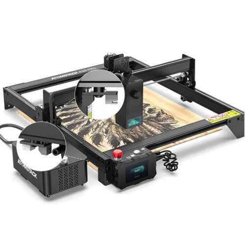 Plotter laser - gravator Atomstack A20 Pro 40x40cm | Distribuție RO